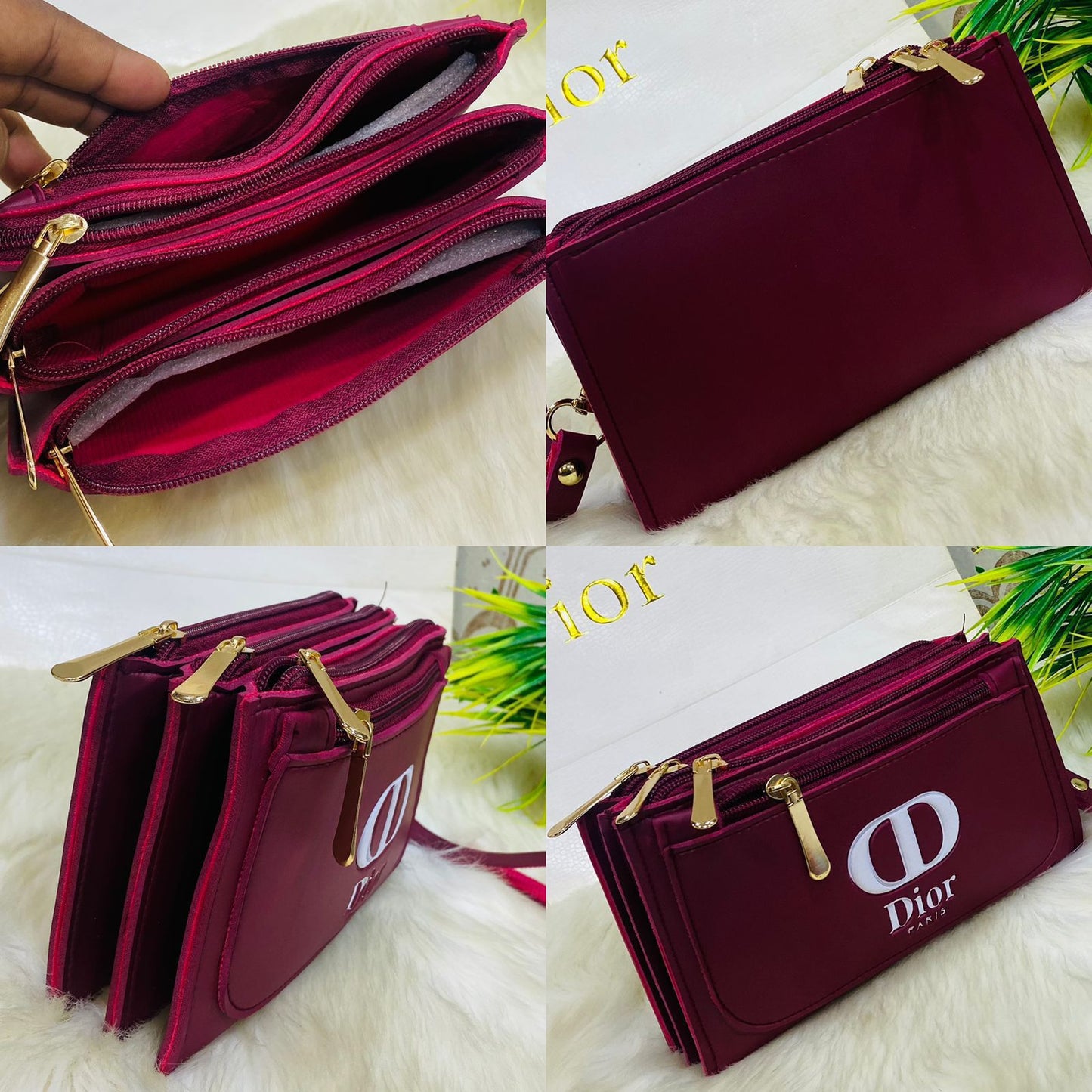 4 Zipper Luxury Wallet