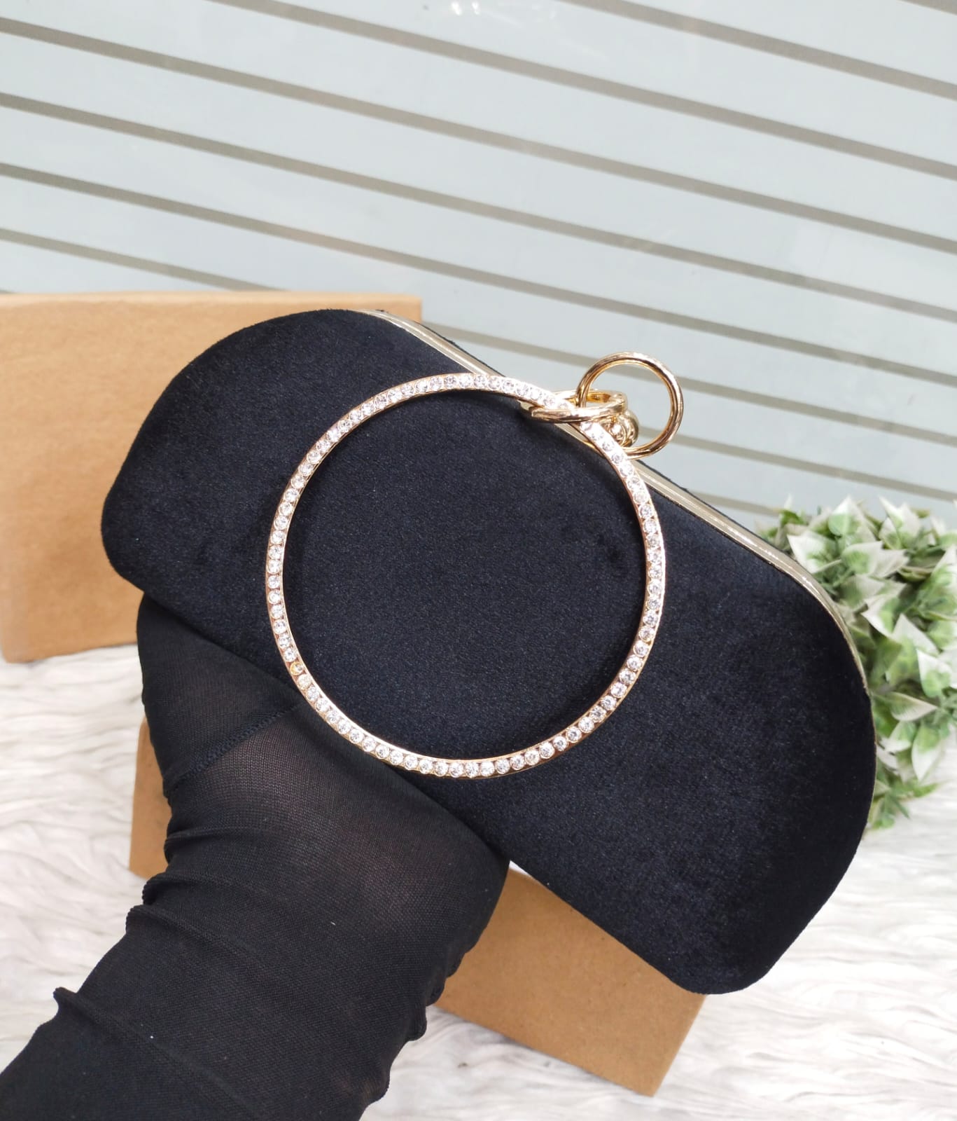 Fancy Clutch Velvet