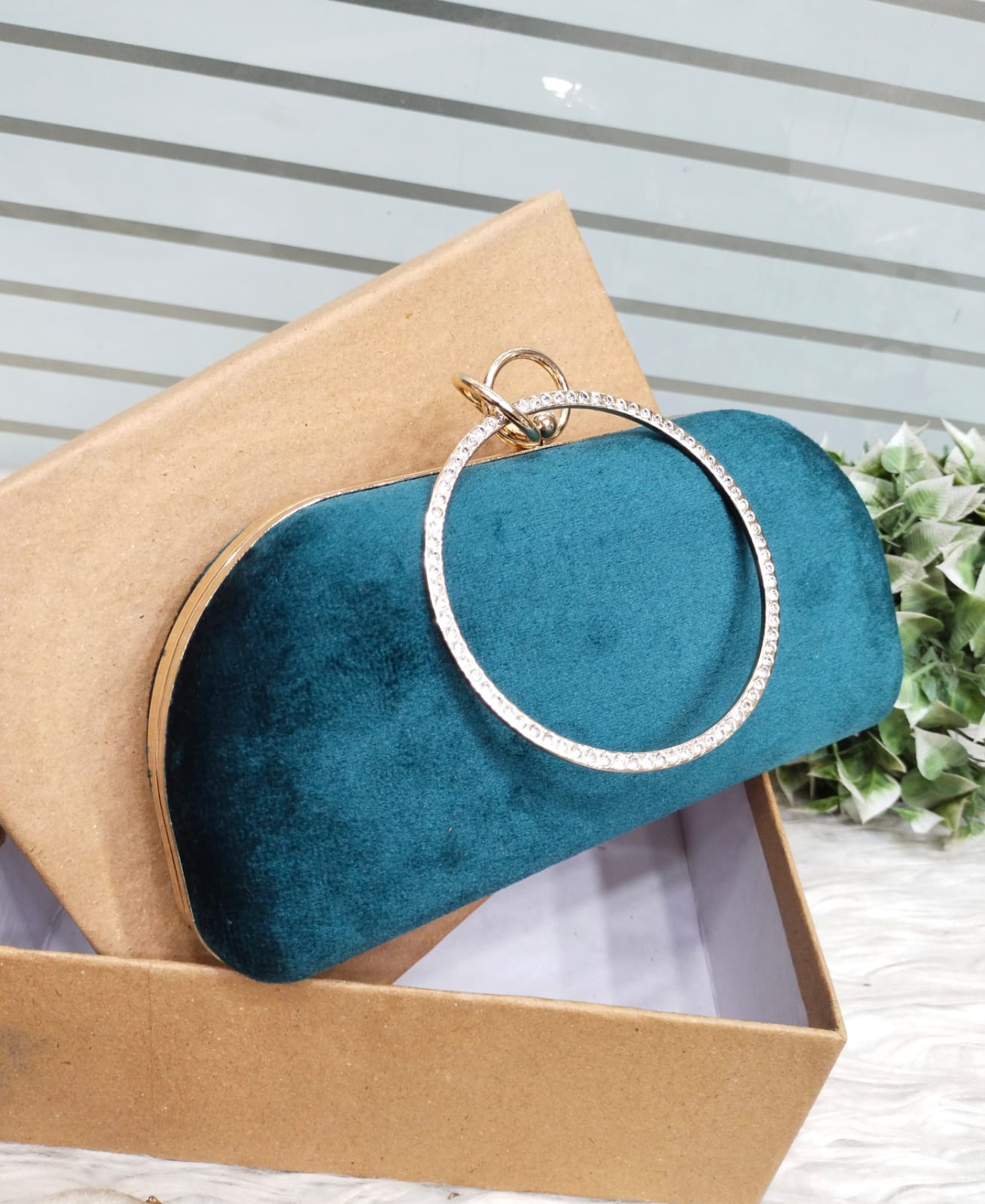 Fancy Clutch Velvet