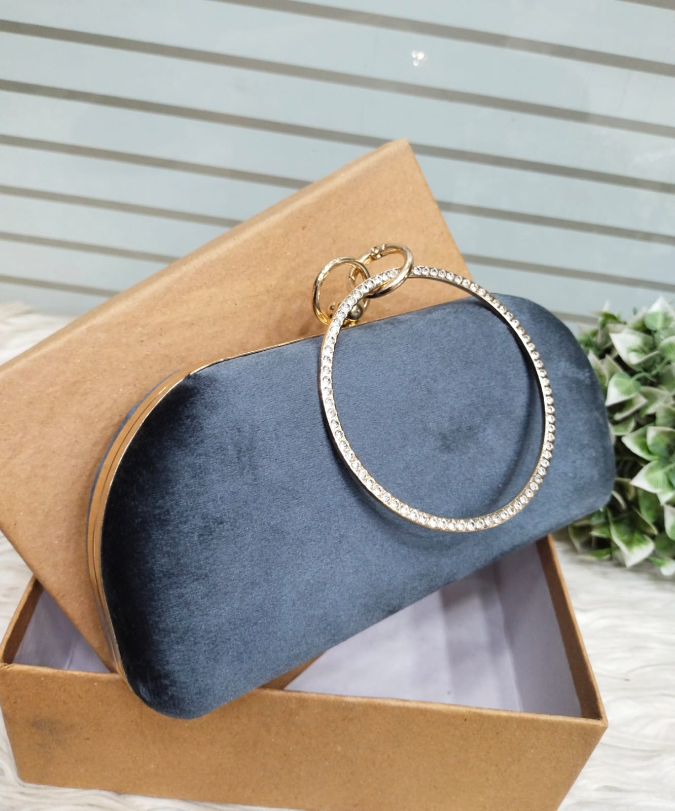 Fancy Clutch Velvet