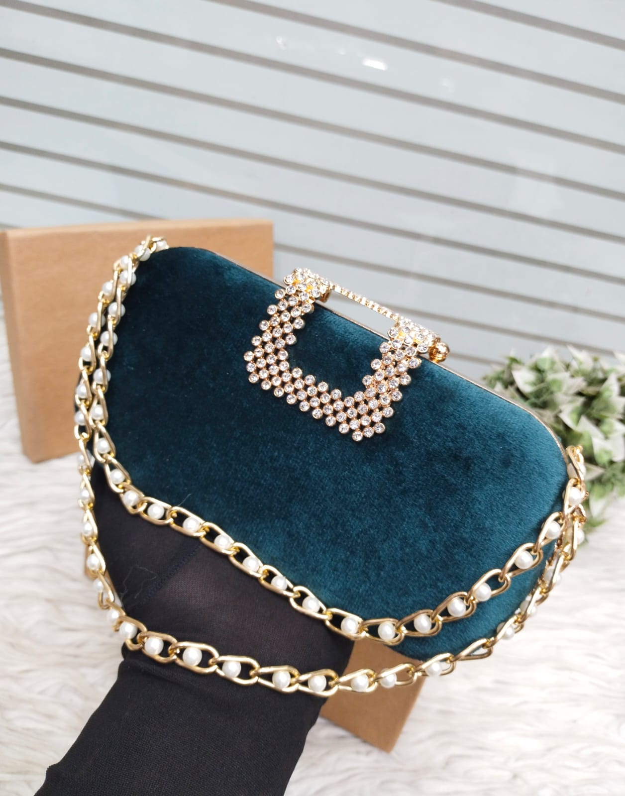 Fancy Clutch Velvet