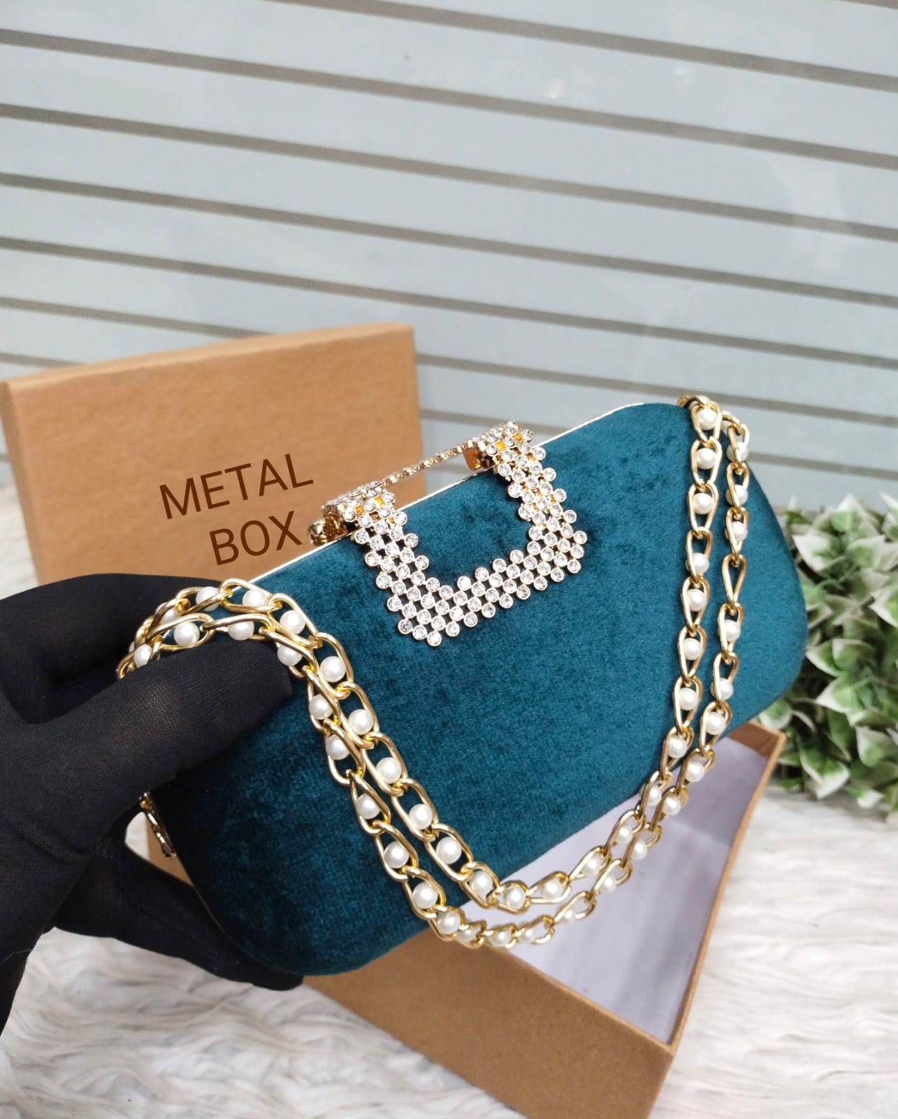 Fancy Clutch Velvet