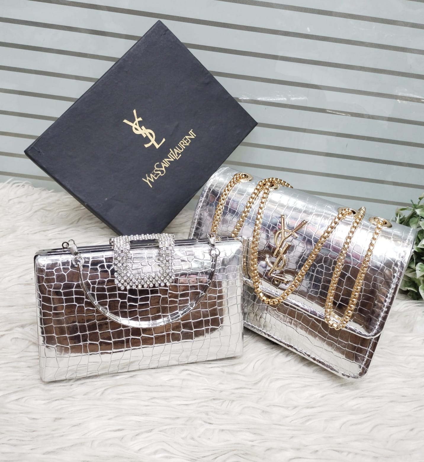 YSL Crossbody bags  & Metal