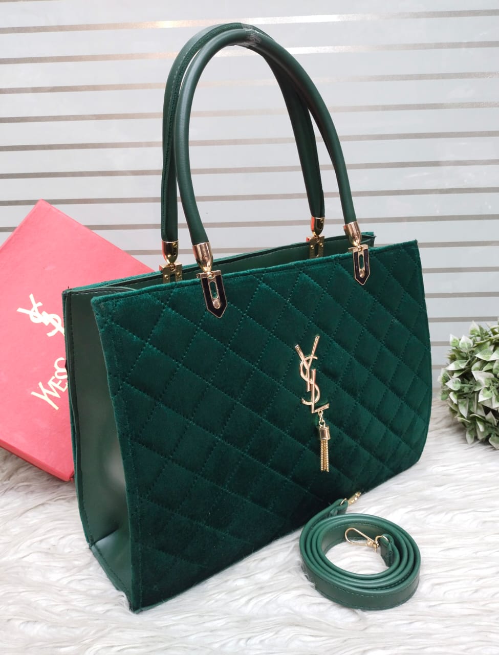 YSL velvet Handbags For Women