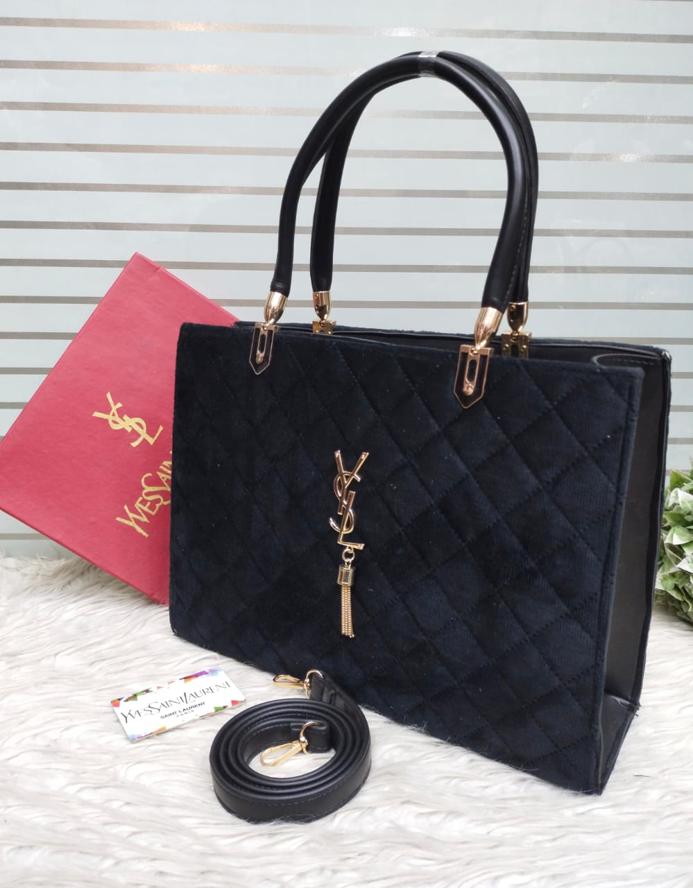 YSL velvet Handbags For Women