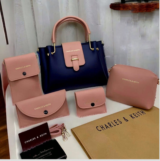 CHARLES & KEITH 5 Pcs Bag Set for Girls