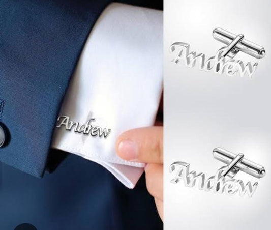 Customised Name Cufflinks