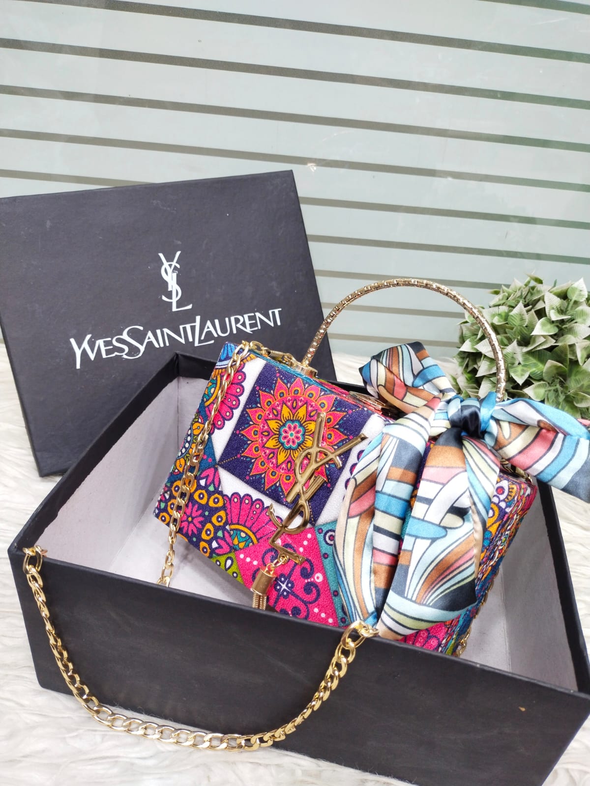 New Cross Body YSL & GUCCL Bags for Girls