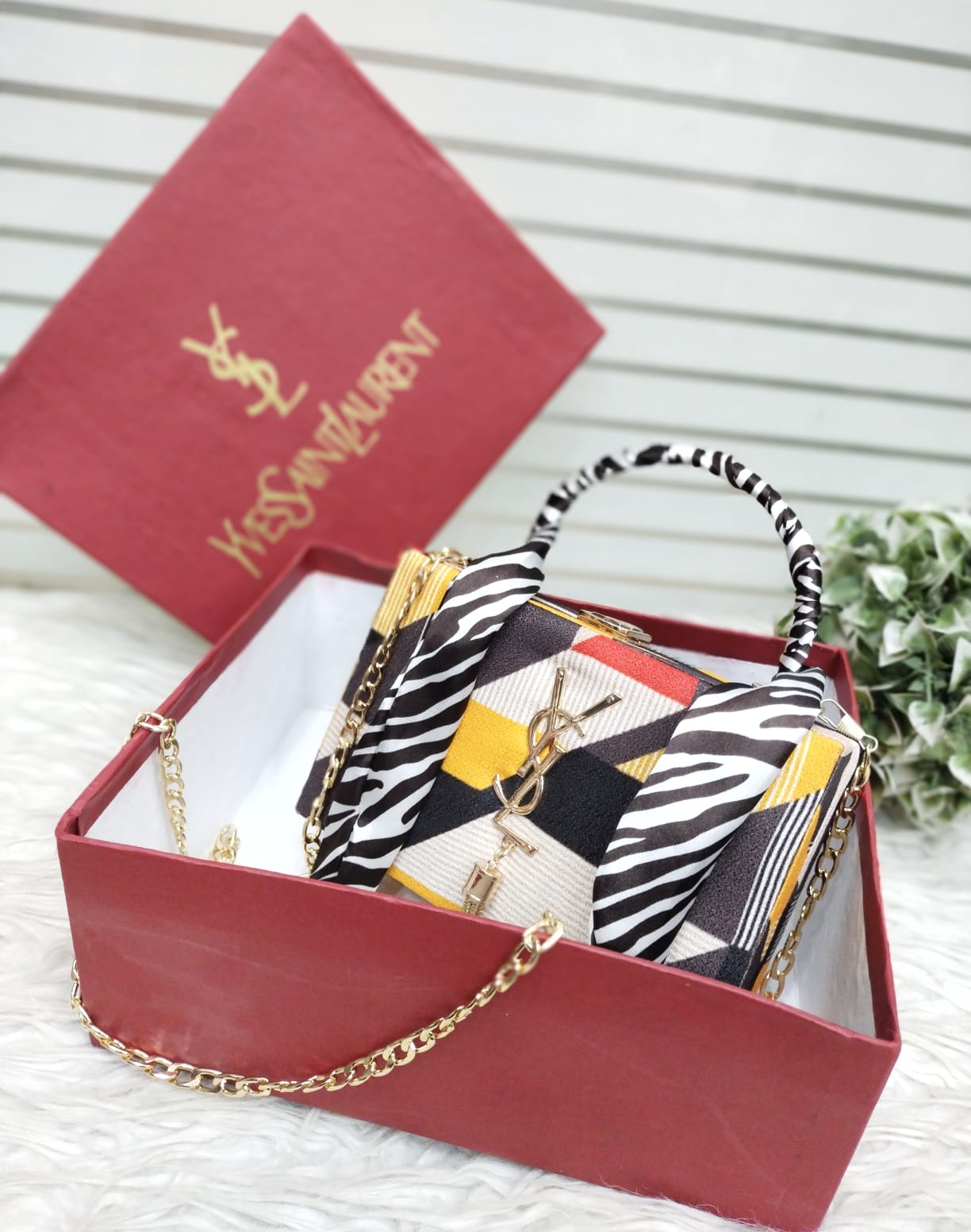 New Cross Body YSL & GUCCL Bags for Girls