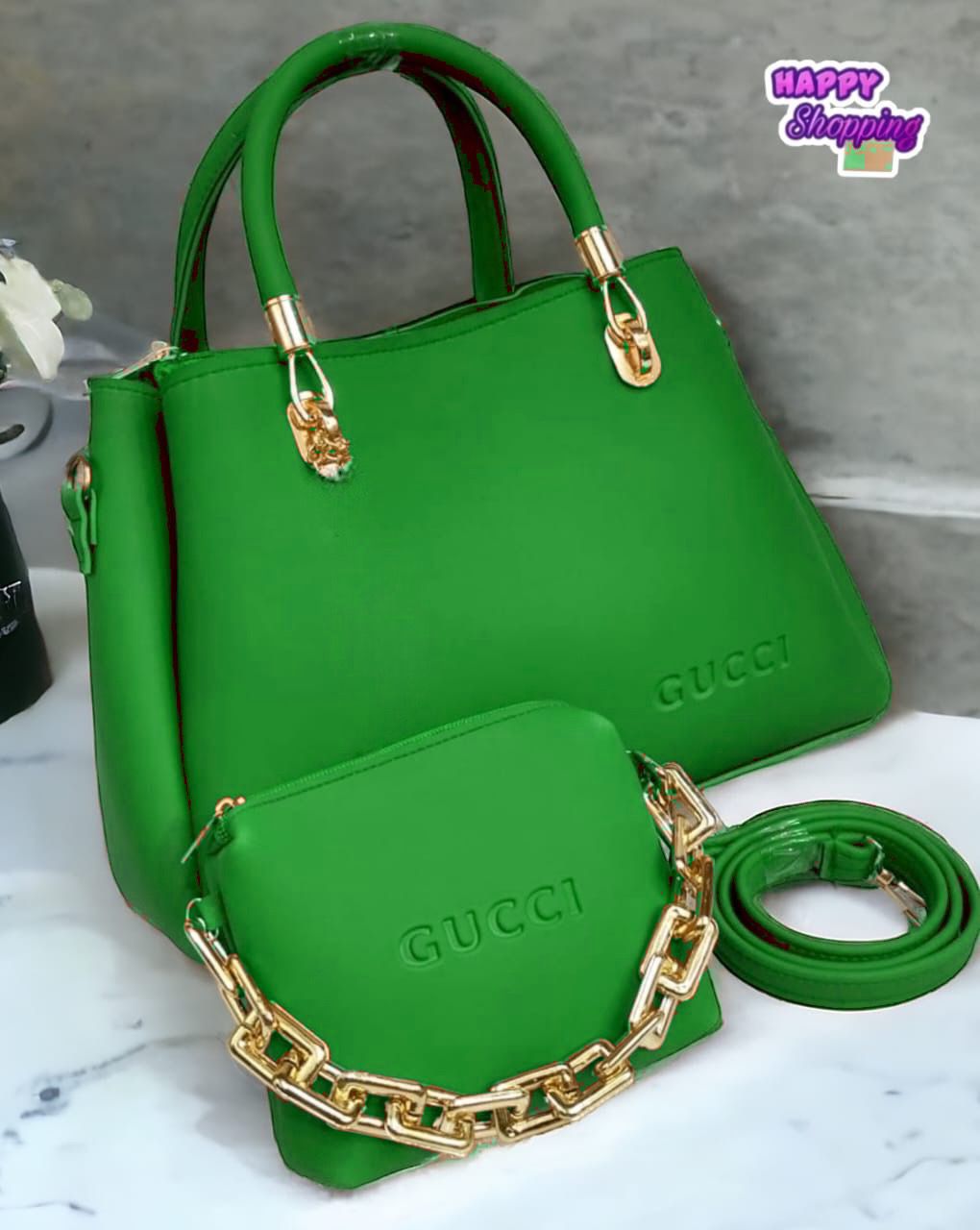 womens-gucci-2-pcs-shoulder-bag-green